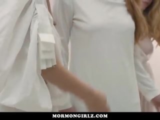 Mormongirlz- kettő lányok bevezet fel vörös hajúak punci