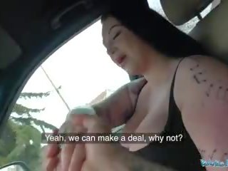 Public Agent Busty British Babes Sloppy Blowjob and Fuck