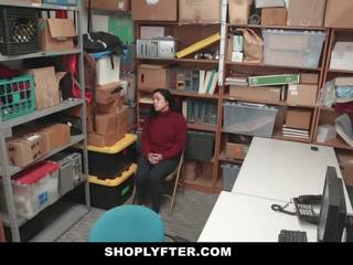 ShopLyfter - Teen Gets Humiliated By LP Officer's shaft