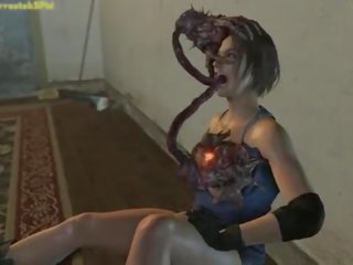 Monsters 과 grotesque 생물 잔인 빌어 먹을 경기 소녀 - rrostek 하드 코어 3d 생기 편집