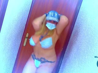 Covid19 Mask Reggaeton Striptease, Free X rated movie 05