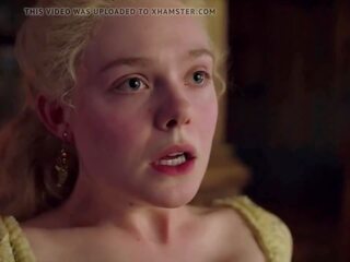 Elle fanning в sensational брудна кліп сцени немає музика сцена: для дорослих фільм c6