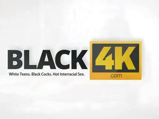 Black4k. birhen itim dude sa puti hottie sa kahanga-hanga may sapat na gulang video aksyon