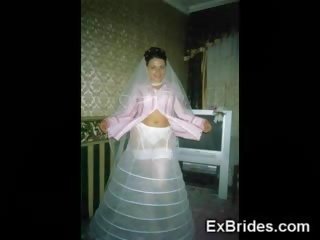 Nyata model amatir pengantin!