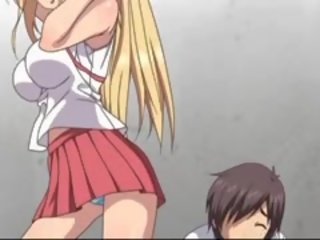 Hentai seks film shortly na een spelletje van tennis