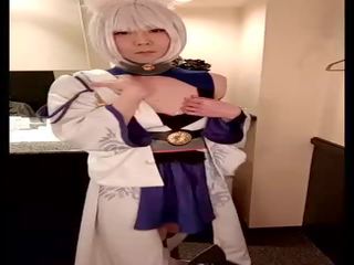 Cosplay masturbation (kaga) mikazuki 010