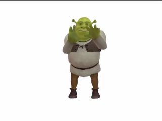 Shrek עושה א inviting פרטי מופע.