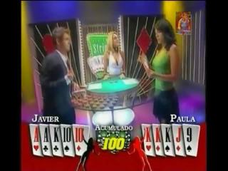 Casino strip poker paula