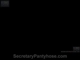 Selection Of Amazing videos From Secretary Pantyhose Inside Stocking sex video Niche