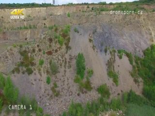 Nude beach sex, taken by a drone