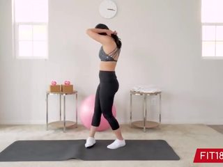 Fit18 - γιασεμί γκρί - κάστινγκ 85 lb μικροσκοπικός φιλιππινέζες ασιάτης/ισσα κορίτσι