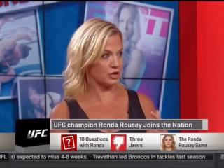 Espn sportnation מישל beadle & ronda rousey (leg מופע)