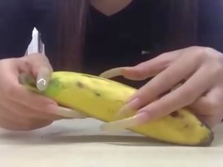 Tuju longnails banaan uus, tasuta amatöör täiskasvanud film 02