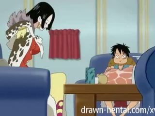 Një copë hentai - boa seduces luffy