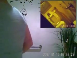 Spy Cam in Bathroom of Asian Cafe in SoCal