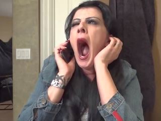 Michelle vince yawning üzerinde the prenses