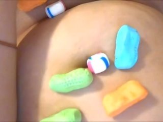 Zencefil paris şeker oynamak dolma seçki ile pamuk şeker