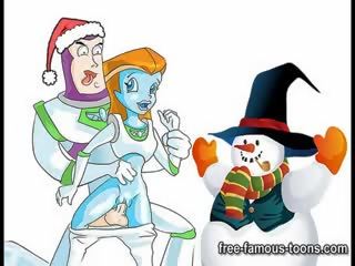 Célèbre dessins animés noël orgie