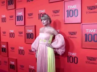 Taylor Swift Time 100 Gala Red Carpet, HD dirty clip 4e