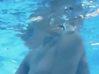 Underwater Strip Of attractive Nipples