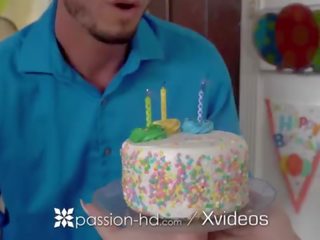 PASSION-HD Big Booty Blonde Romantic Birthday xxx film