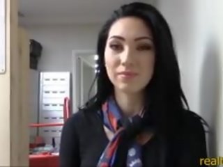 Young Real Estate Agent Fucks Her Client At The Showing