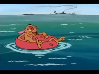 Ren y stimpy độc tấu para adultos-orgia playera (español latino)