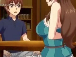 Anime babe Getting Pussy Wet At A Romantic Dinner