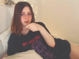 18 anno vecchio tesoro mastrubating su webcam