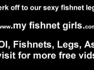 Rub Your Big pecker on My Fishnet Stockings JOI: Free sex clip 77
