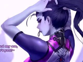 Widowmaker breath pelata, vapaa 60 fps seksi elokuva vid 5f