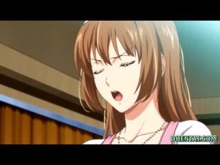 Terikat hentai pasangan mendapat brutally fucked oleh maniacs mov