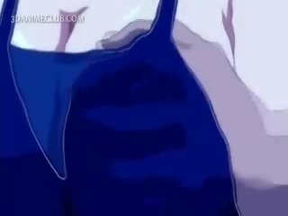 Tri príťažlivé na trot klince jebanie a rozkošné anime pod voda