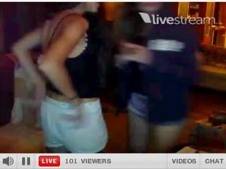 Livestream passionate Girls Showing Some Thongs