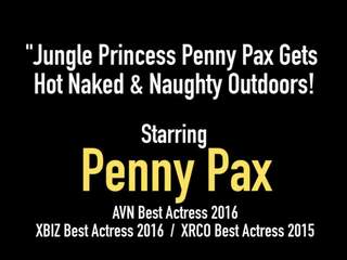 Alas putri penny pax gets fantastic naked & nakal outdoors!