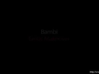 Daphoz: 有吸引力 金發 bambi 越來越 裸 和 tremendous 為 您!