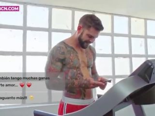 Голям убождане tattoed мускулест мъж чукане груб с милф блондинки terrific латино голям бомби венера afrodita