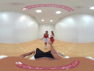 Vr bangers-[360°vr] dillion 和 pristine scissoring 1 小时 thereafter 裸 racquetbal