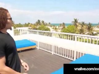 Bbw angelina castro is bonsde op hotel roof - vnalive.com!