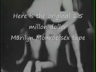 Marilyn Monroe Original 1.5 million dirty clip tape lie never seen