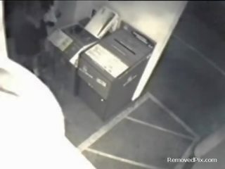 Kantor lesbian tertangkap di keamanan kamera