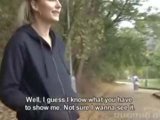 Ceko amatir jogging diva gets some fuck for awis