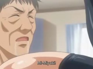 Pervert anime dewi dengan susu payu dara