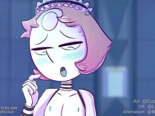 Pearl 포 승마 - steven universe 더러운 영화