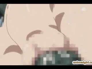 Hamil hentai dengan bigboobs brutally fucked oleh raksasa lizard