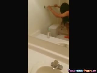 Ghetto Teens Bathroom x rated video