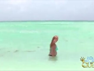 Mamalhuda kali oeste em dela glorioso natação desgaste provocação: grátis sexo filme 16