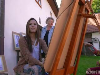 Czech Streets - Cum Covered Artist: American Public x rated film xxx movie