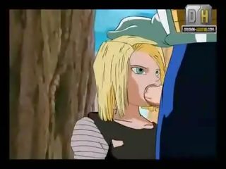 Dragon bola adulto presilla ganador consigue android 18