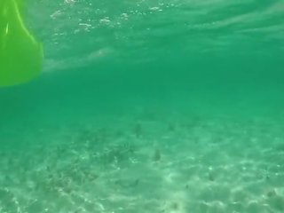 Huge Creampie next thing right after Pov Sex, Bikini Kayaking to Outdoor Public Beach!